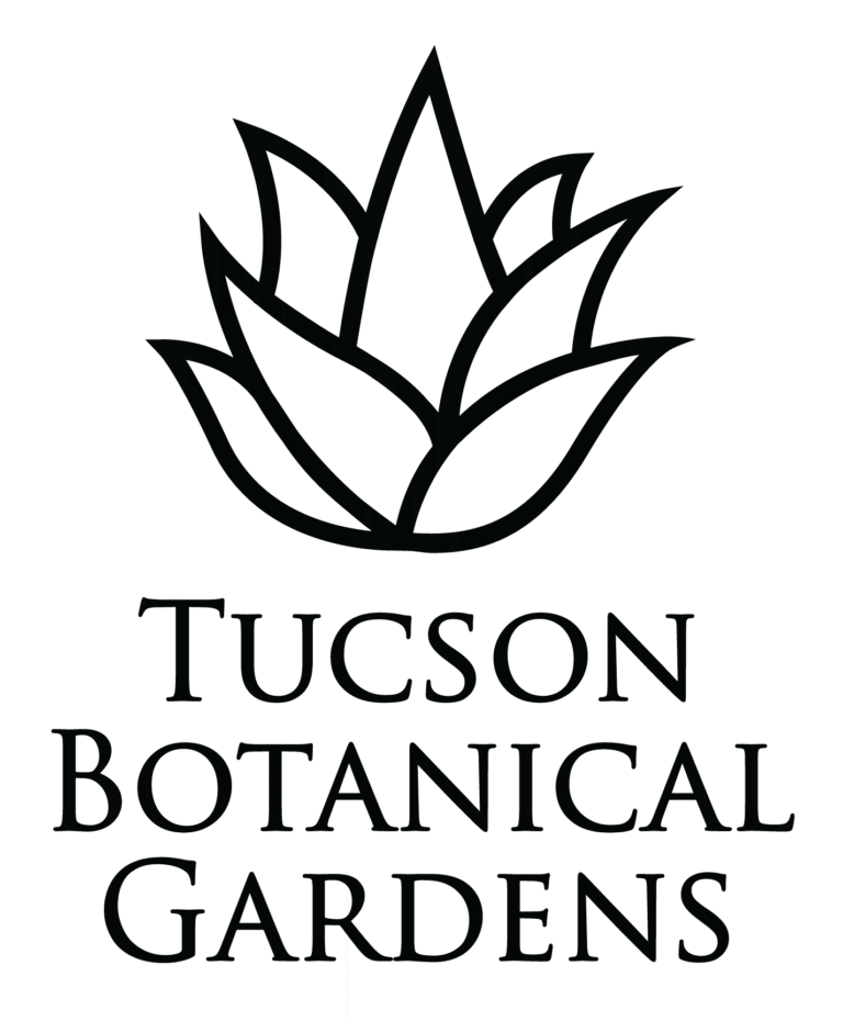 Tucson Botanical Gardens logo, sponsor of the Palo Verde Bloom Festival, celebrating Tucson events and southwest destinations.