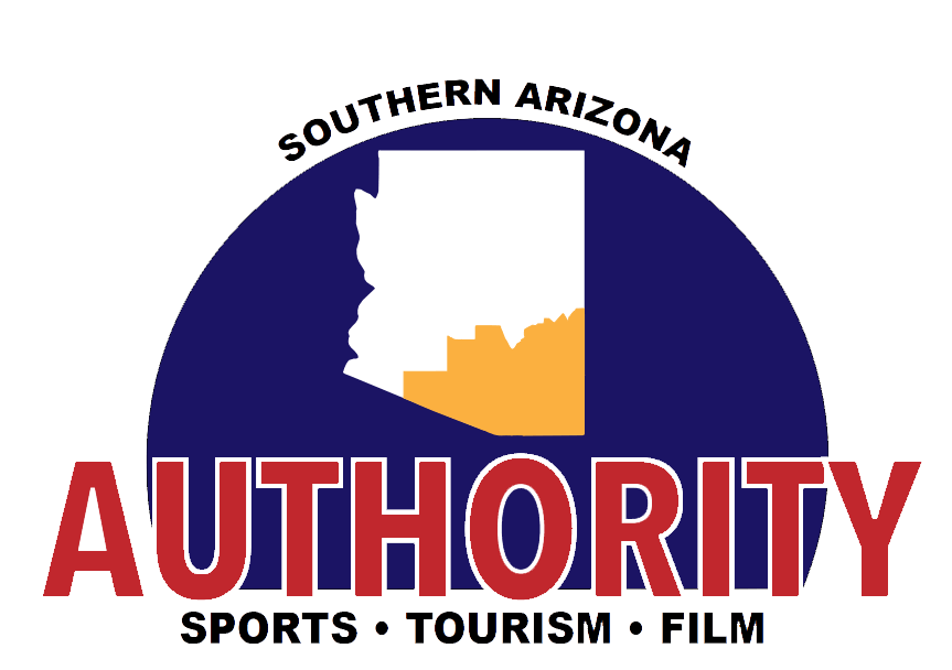 Southern Arizona Sports Authority logo, sponsor of the Palo Verde Bloom Festival, celebrating Tucson events and southwest destinations.