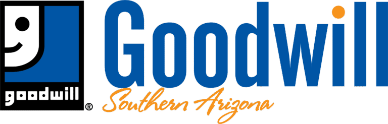 Goodwill of Southern Arizona logo, sponsor of the Palo Verde Bloom Festival, celebrating Tucson events and southwest destinations.
